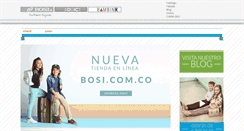 Desktop Screenshot of newsite.bosibambino.com